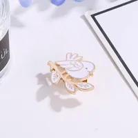 Korean Style Animal Alloy Plating No Inlaid Women's Brooches main image 4