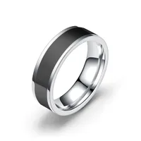 Unisex Rhinestone Stainless Steel Teng Sui Rings Tp190418118111 main image 1