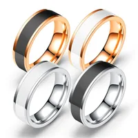 Unisex Rhinestone Stainless Steel Teng Sui Rings Tp190418118111 main image 5