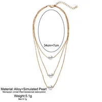 Womens Geometric Plating Alloy Other Necklaces Pj190422118717 main image 5