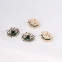Fashion Womens Color Beads Eye Design Earrings Nhjj121637 main image 1