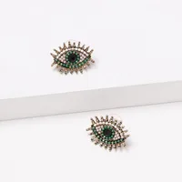 Fashion Womens Color Beads Eye Design Earrings Nhjj121637 main image 4