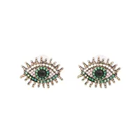 Fashion Womens Color Beads Eye Design Earrings Nhjj121637 main image 7