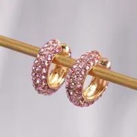 Fashion Geometric Diamond Alloy Artificial Gemstones Earrings Ear Studs main image 5