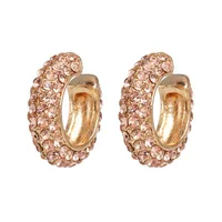 Fashion Geometric Diamond Alloy Artificial Gemstones Earrings Ear Studs main image 10