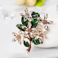 Womens Floral Plating Alloy Brooches Nhdr127406 main image 2