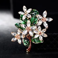 Womens Floral Plating Alloy Brooches Nhdr127406 main image 4