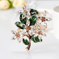 Womens Floral Plating Alloy Brooches Nhdr127406 main image 5