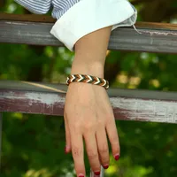 Ethnic Style Geometric No Inlaid Unisex Bracelets main image 3