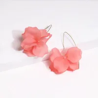 Flower Diamond Alloy No Inlaid Earrings Ear Studs main image 1