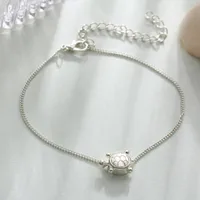 Creative Retro Minimalist Beach Turtle Anklet Bracelet Nhpj134415 main image 3