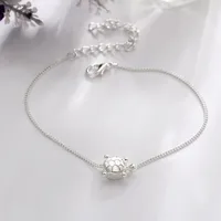 Creative Retro Minimalist Beach Turtle Anklet Bracelet Nhpj134415 main image 5
