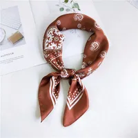 Fashion Wild Decoration Art Korean Small Scarf Nhmn134988 sku image 1