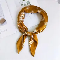 Fashion Wild Decoration Art Korean Small Scarf Nhmn134988 sku image 2