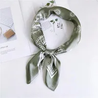 Fashion Wild Decoration Art Korean Small Scarf Nhmn134988 sku image 4