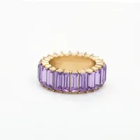 Simple Color Wild Square Zircon Ring Nhxr136076 main image 6