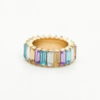Simple Color Wild Square Zircon Ring Nhxr136076 main image 12
