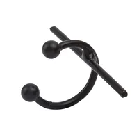 Fashion Women C Cross Single Ear Cuff Clip Earrings Alloy Alloyen Nhdp136149 main image 5