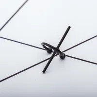 Fashion Women C Cross Single Ear Cuff Clip Earrings Alloy Alloyen Nhdp136149 main image 8