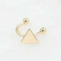 Fashion Women Triangle Cuff Clip Earrings Alloy Alloy Nhdp136163 main image 11