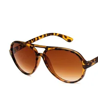Fashion Unisex Large Frame Metal Sunglasses Multicolor Nhkd131183 main image 3