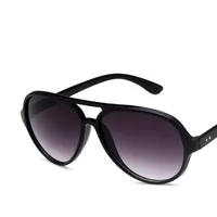 Fashion Unisex Large Frame Metal Sunglasses Multicolor Nhkd131183 main image 5
