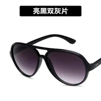 Fashion Unisex Large Frame Metal Sunglasses Multicolor Nhkd131183 main image 9