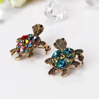 Fashion Cute Retro Small Turtle Alloy Brooch Nhdr132308 main image 4