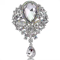 Fashion Rhinestone Glass Alloy Brooch Nhdr132412 main image 11