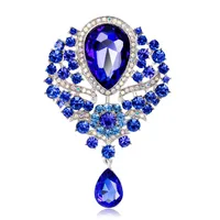 Fashion Rhinestone Glass Alloy Brooch Nhdr132412 main image 16
