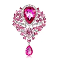 Fashion Rhinestone Glass Alloy Brooch Nhdr132412 sku image 10