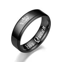 Fashion Couple Beveled Crown Ring Nhtp139039 main image 4