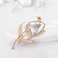 Fashion Imitated Crystal Rose Brooch Nhdr142844 main image 4