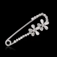Korean Style Flower Alloy Plating Women's Brooches main image 2
