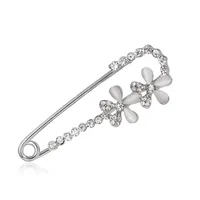Korean Style Flower Alloy Plating Women's Brooches main image 4