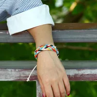 Ethnic Style Geometric No Inlaid Unisex Bracelets main image 3