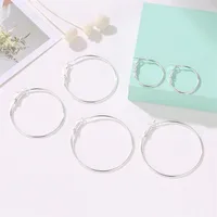 Fashion Geometric Plating Alloy No Inlaid Earrings main image 4