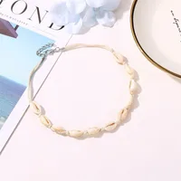 Fashion Hand-woven Shell Necklace Choker Nhdp145320 main image 4