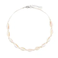 Fashion Hand-woven Shell Necklace Choker Nhdp145320 sku image 2