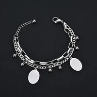 Fashion Geometric 304 Stainless Steel 18K Gold Plated No Inlaid Bracelets In Bulk main image 15