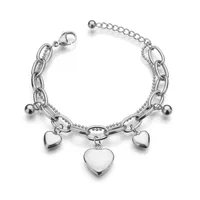 Fashion Geometric 304 Stainless Steel 18K Gold Plated No Inlaid Bracelets In Bulk main image 16