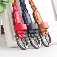 Vintage Wax Rope Hand-woven Women Belts Nhpo145929 main image 2