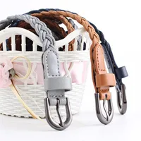 Vintage Wax Rope Hand-woven Women Belts Nhpo145929 main image 3