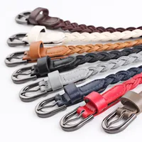 Vintage Wax Rope Hand-woven Women Belts Nhpo145929 main image 4