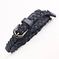 Vintage Wax Rope Hand-woven Women Belts Nhpo145929 main image 8