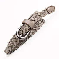 Vintage Wax Rope Hand-woven Women Belts Nhpo145929 main image 12