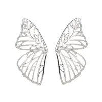 Fashion Butterfly Plating Metal No Inlaid Earrings Ear Studs main image 7
