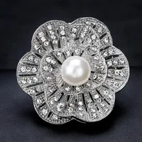 Womens Floral Plating Alloy Danrun Jewelry Brooches Nhdr147859 main image 3