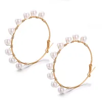 Vintage Style Letter No Inlaid Earrings main image 11