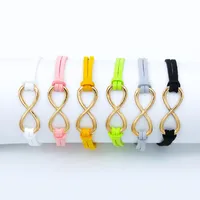 Fashion Letter Alloy Plating Women's Bracelets main image 5